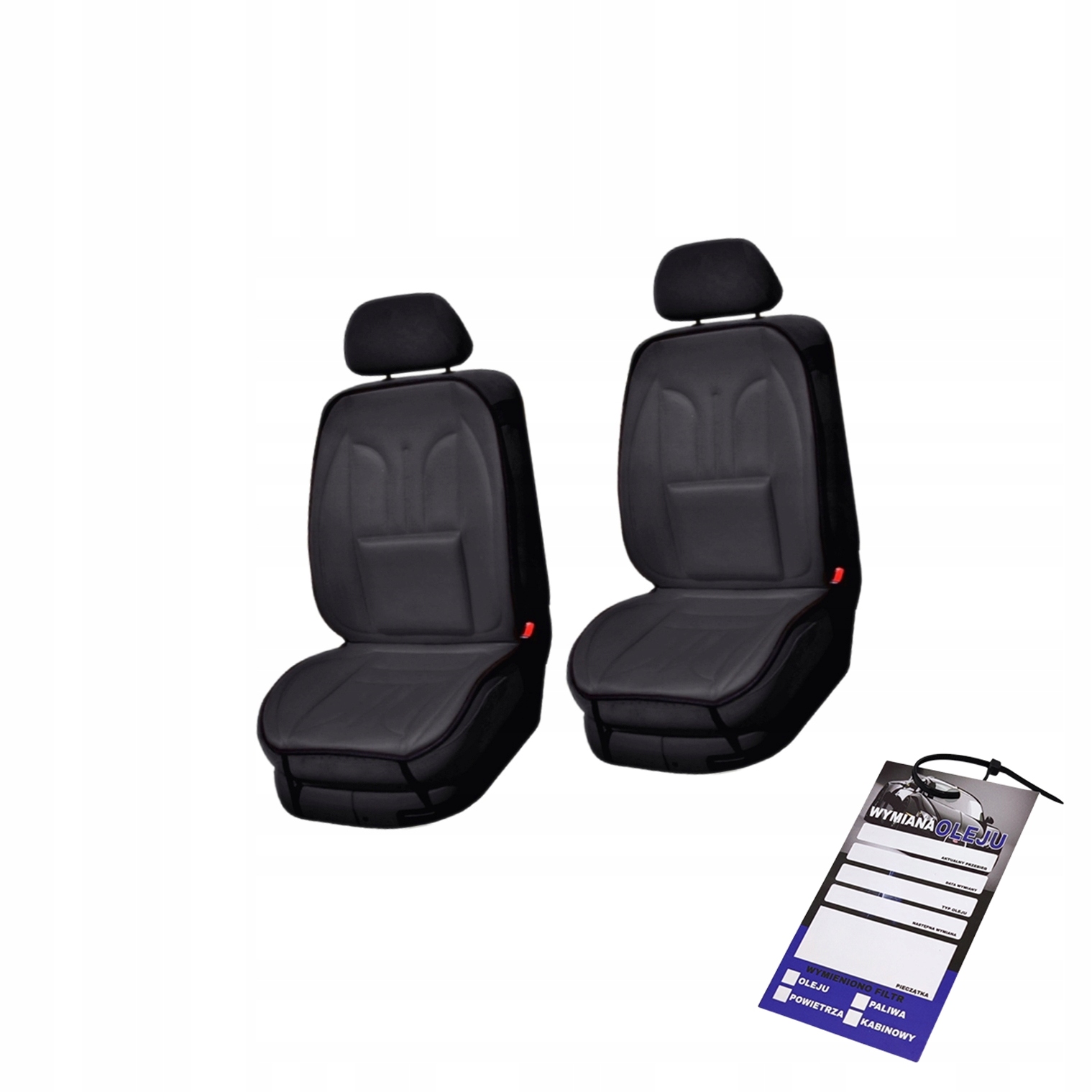 2x MATA LĘDŹWIOWA POKROWIEC NA FOTEL ERGONOMICZNY