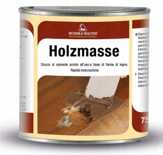 

Borma Wachs Szpachla Do Drewna Holzmasse Dąb 0,25L