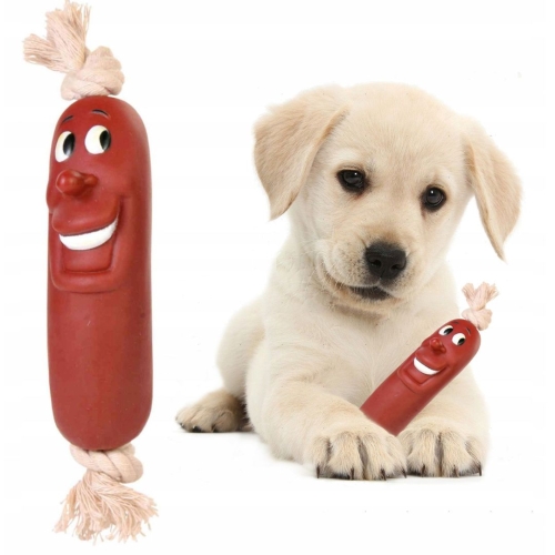 

Trixie TX-3242 Kiełbasa winylowa ze sznurem 11cm