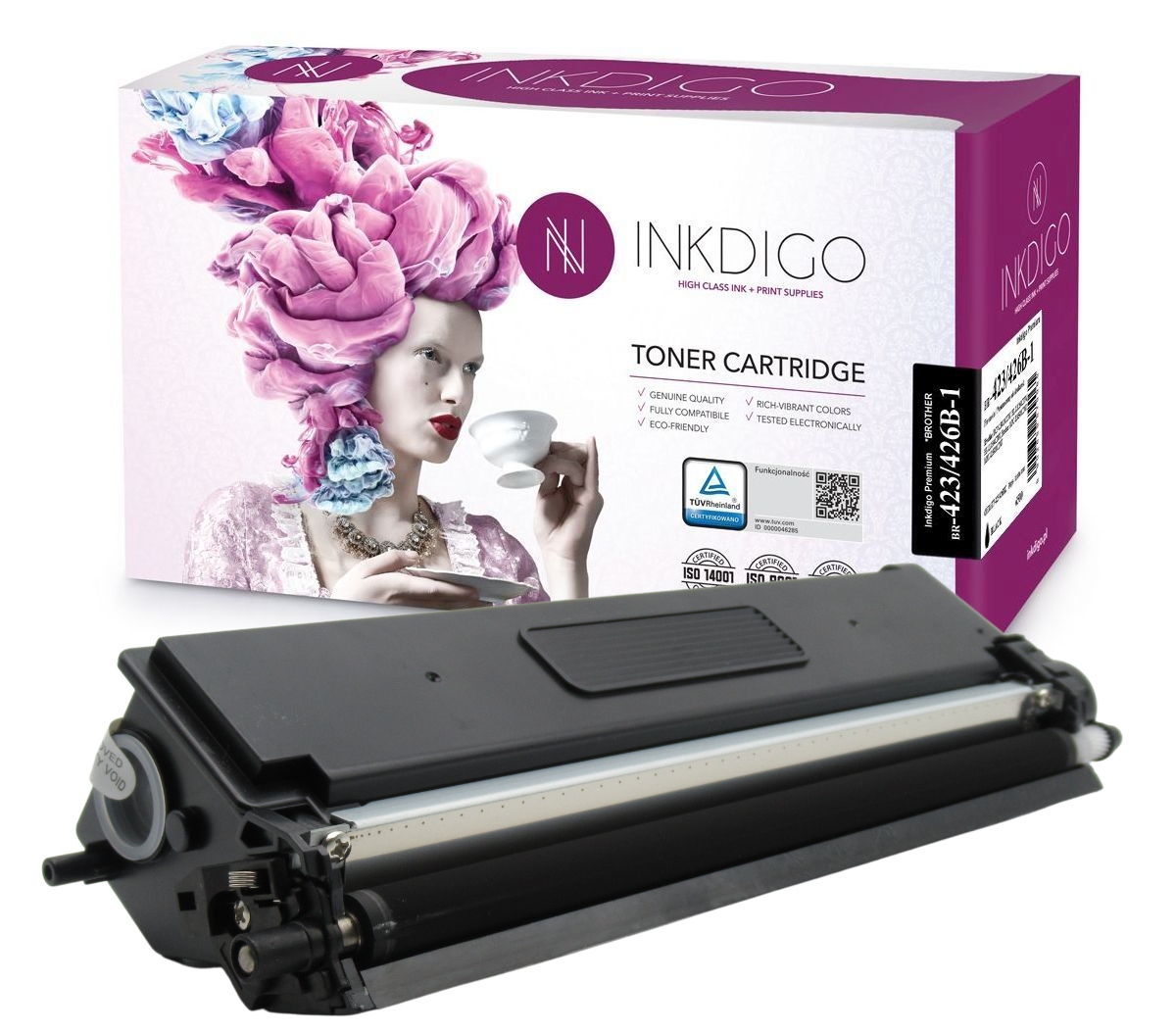 

Inkdigo Toner Do Brother TN-423 MFC-L8690CDW Bk