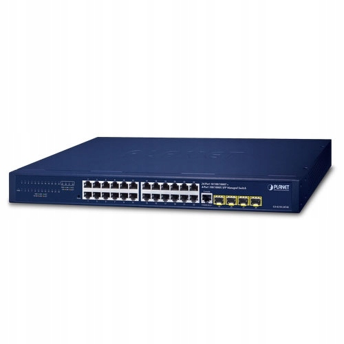 Spravovaný prepínač Planet Switch GS-4210-24T4S