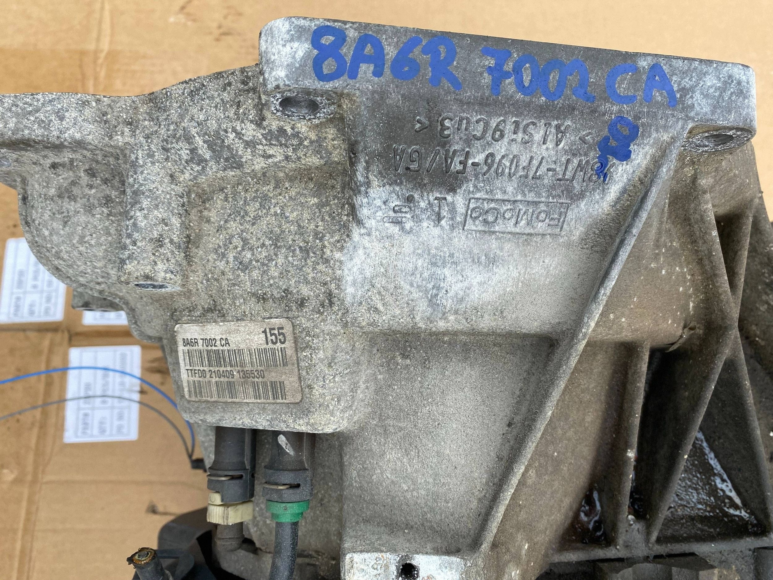 FORD FIESTA MK7 1.25 complete gearbox, 8A6R-7002-CA