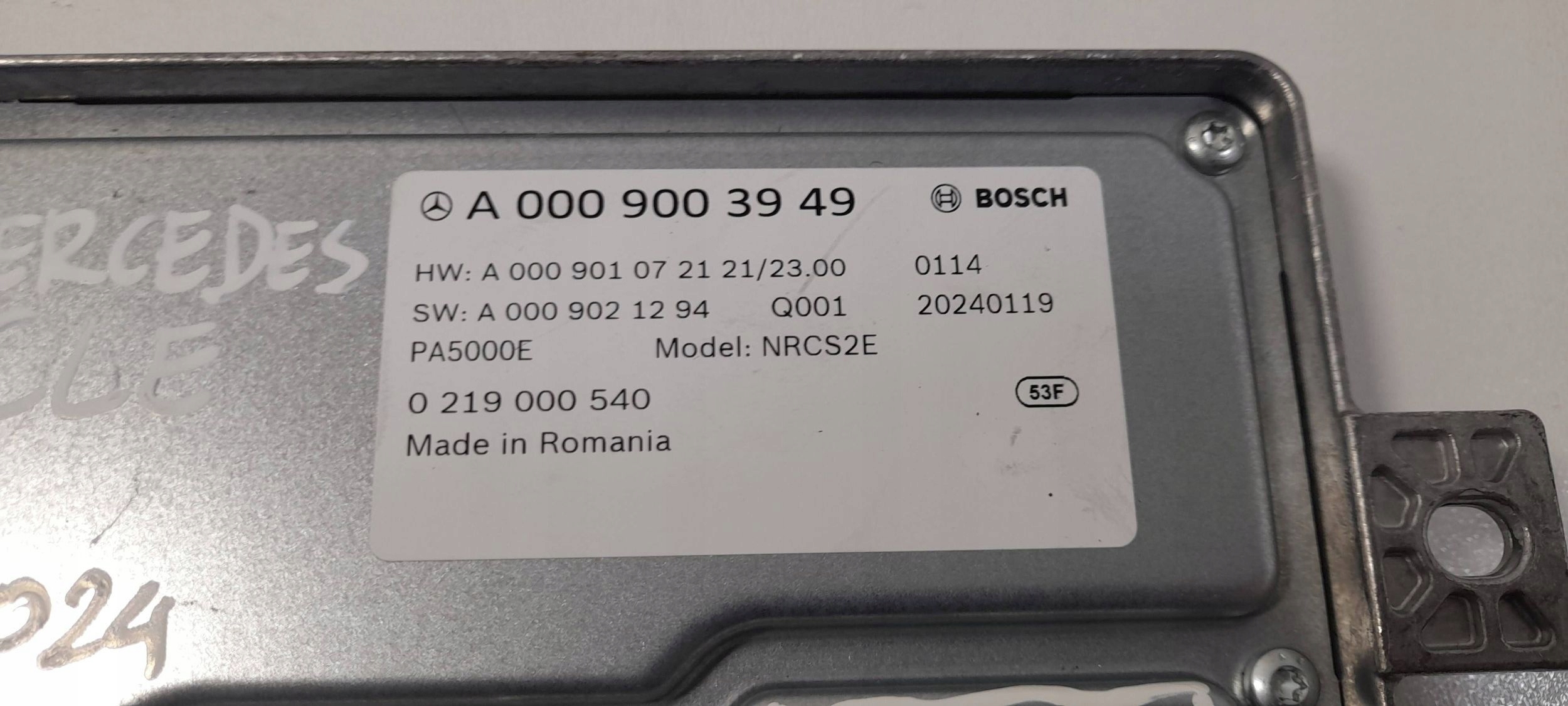 Mercedes-Benz CLE C236 modulo PDC A0009003949 (T299)