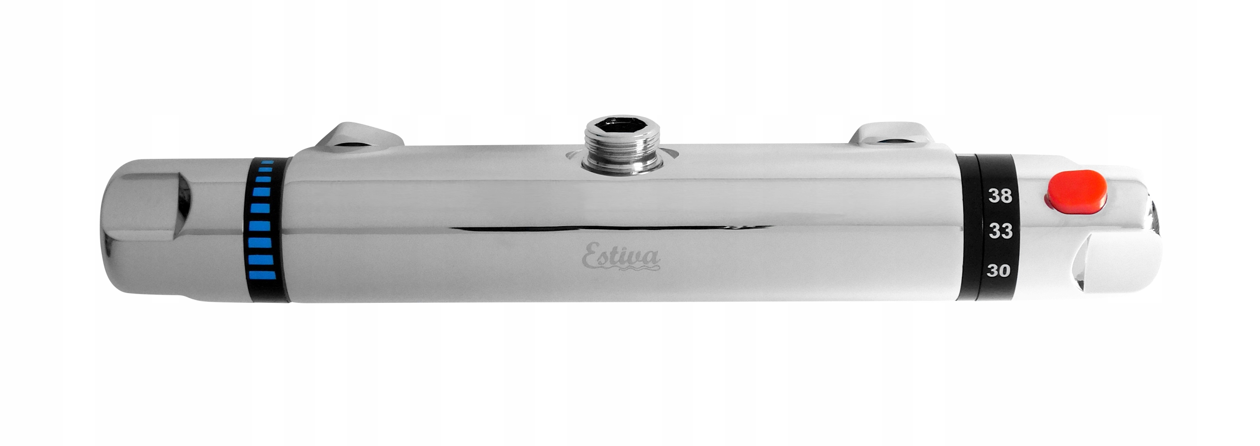 BATERIA TERMOSTATYCZNA PRYSZNICOWA NATRYSKOWA CHROM ŚCIENNA ESTIVA Marka Estiva