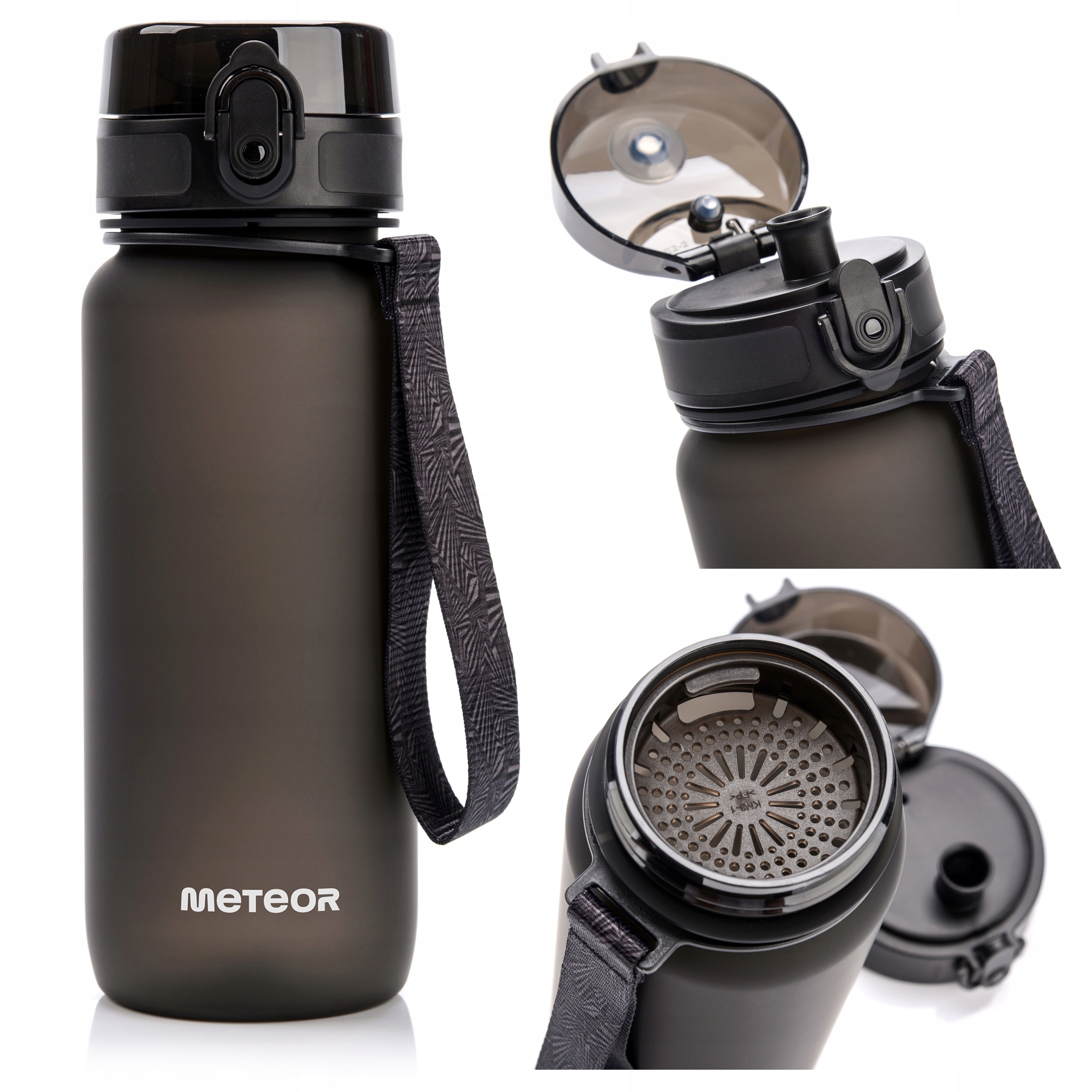 

Butelka Na Wodę Bidon 0,65L Sitko Tritan Bpa Free