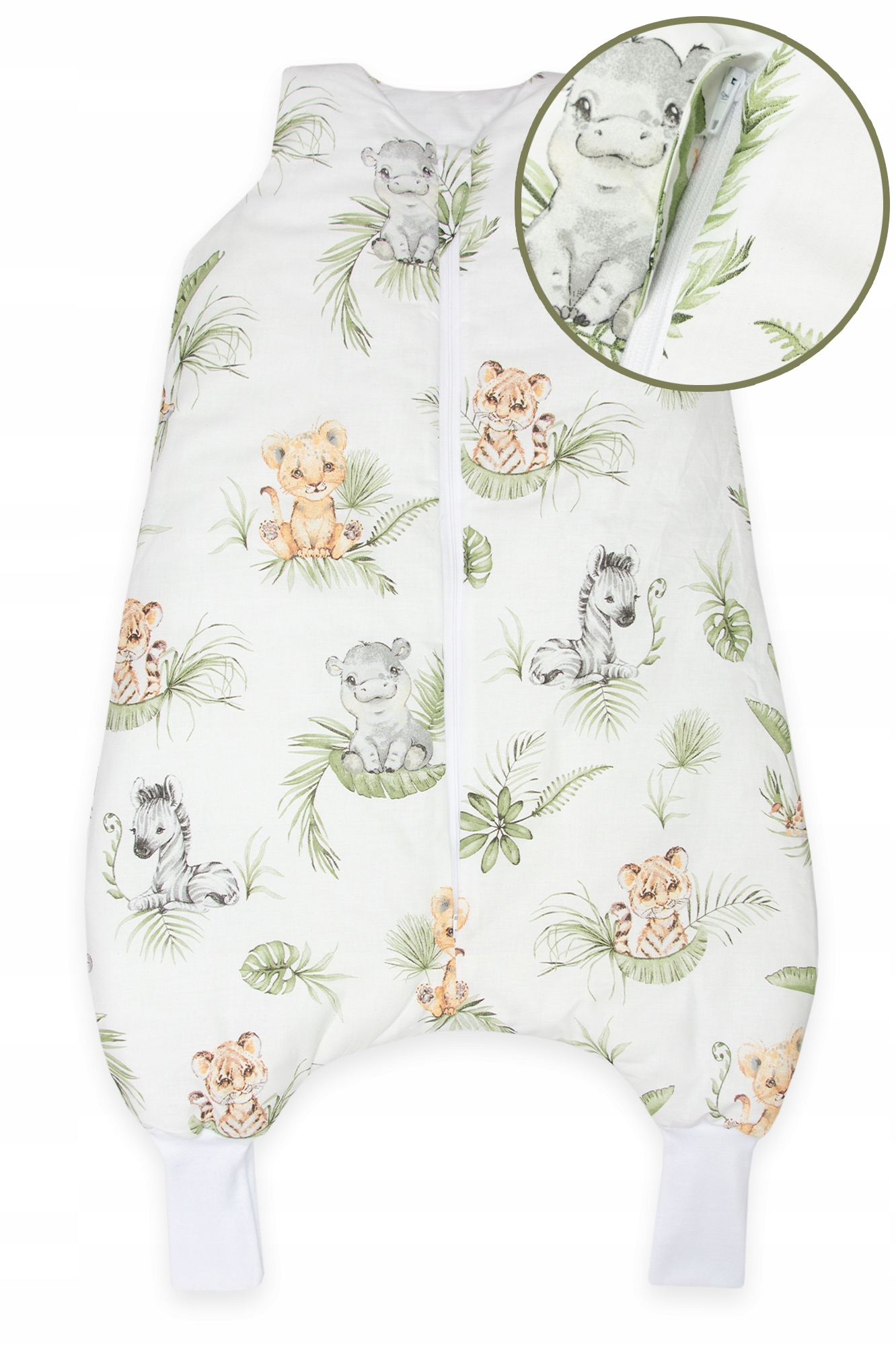 OCIEPLANY ŚPIWOREK Z NOGAWKAMI 92-104 M 1 TOG BAWEŁNA 100% PRODUKT POLSKI Kolor wielokolorowy