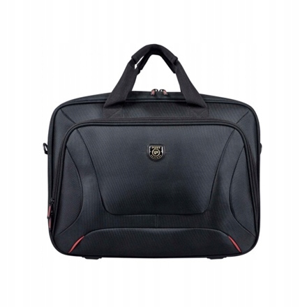 Port Designs Fits up to size 15.6 " Courchevel Messenger Briefcase Black
