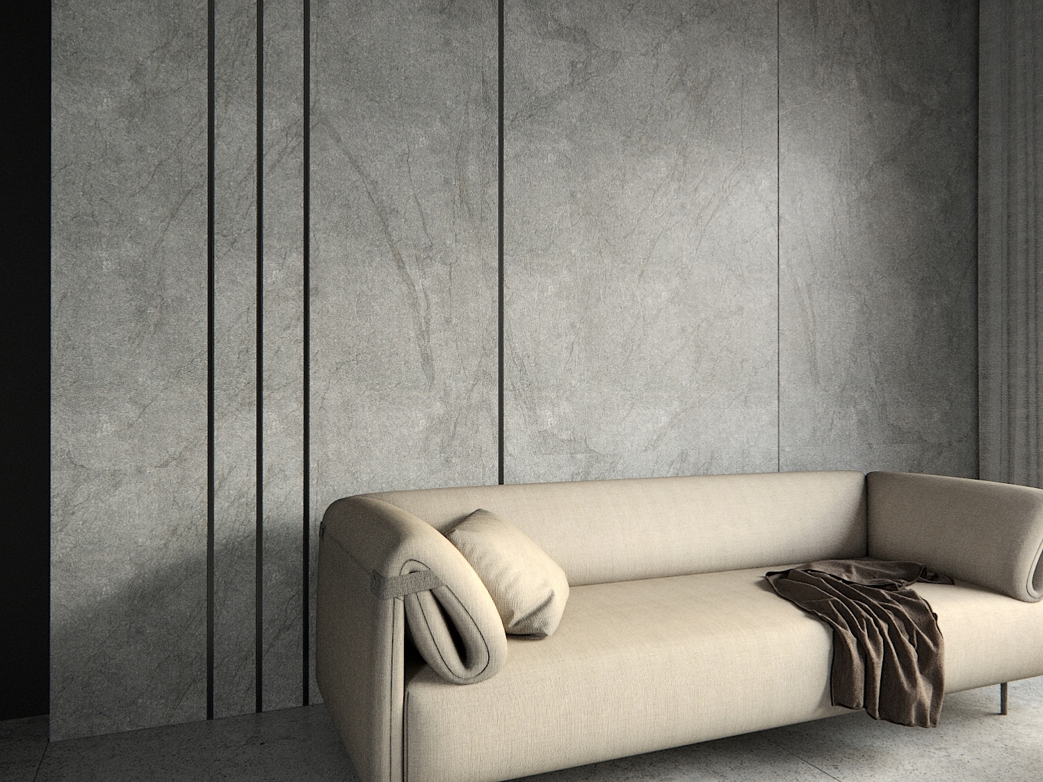 Klosz do profilu osłonka LED 2m czarna black PMMA Marka Lumines