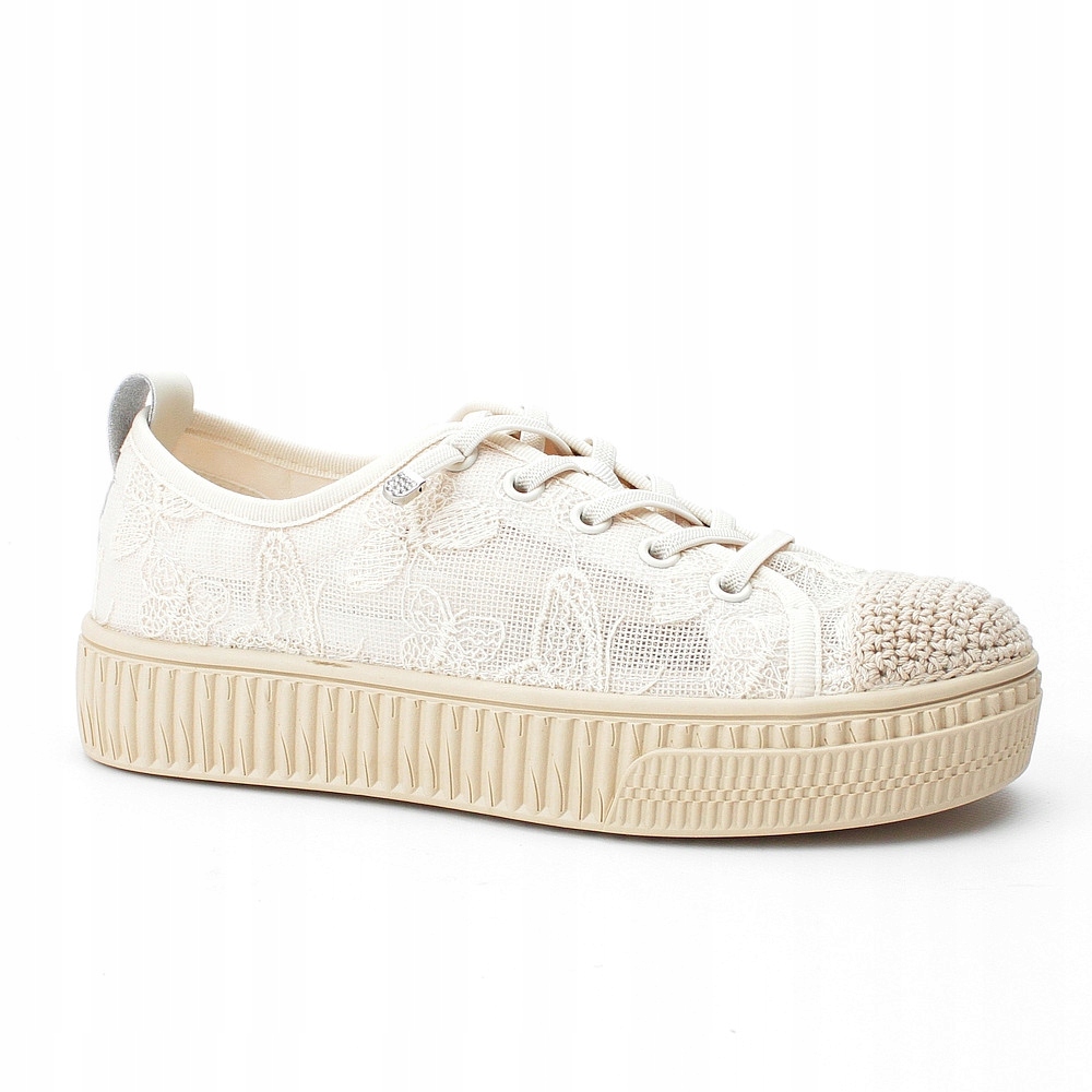 Loretta Vitale W1904 Béžové Ažurové Tenisky vel. 40