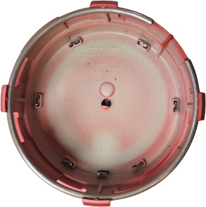 DEKIELEK FELGI MERCEDES AMG CZERWONY Producent code A00040009003594