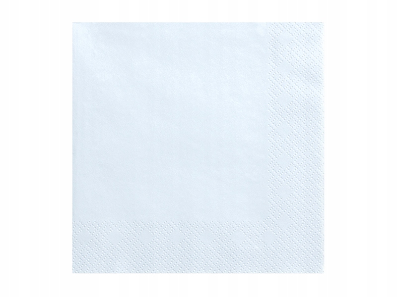 

Serwetki Trójwarstwowe J. Błękitne 33x33cm 20 szt