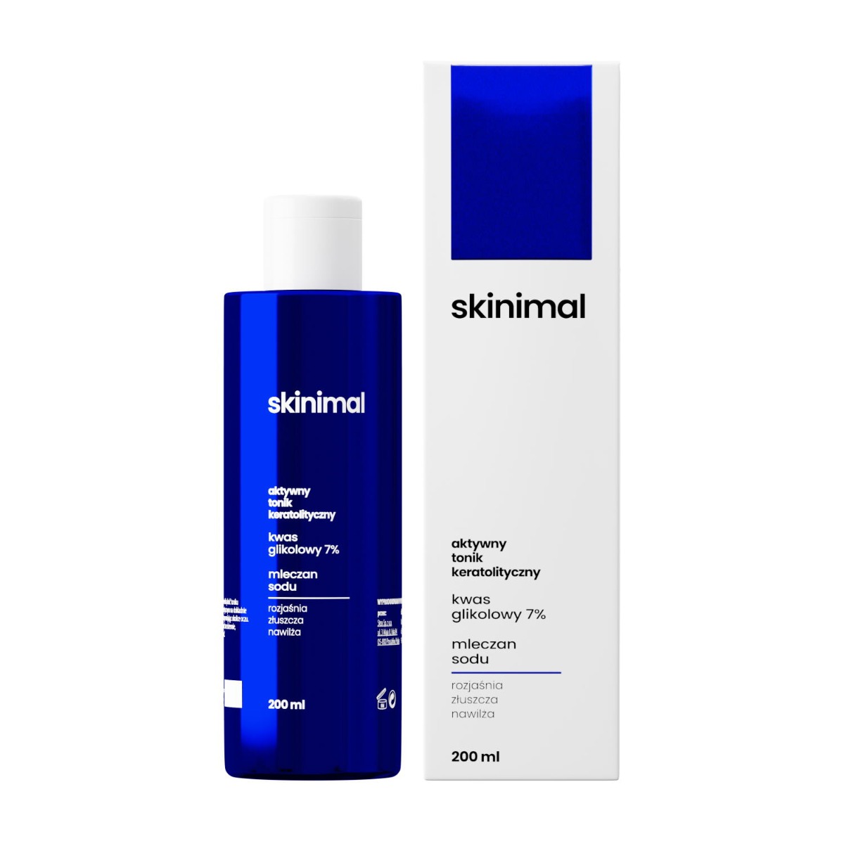 

Skinimal Aktywny Tonik Keratolityczy Kwas glikolow