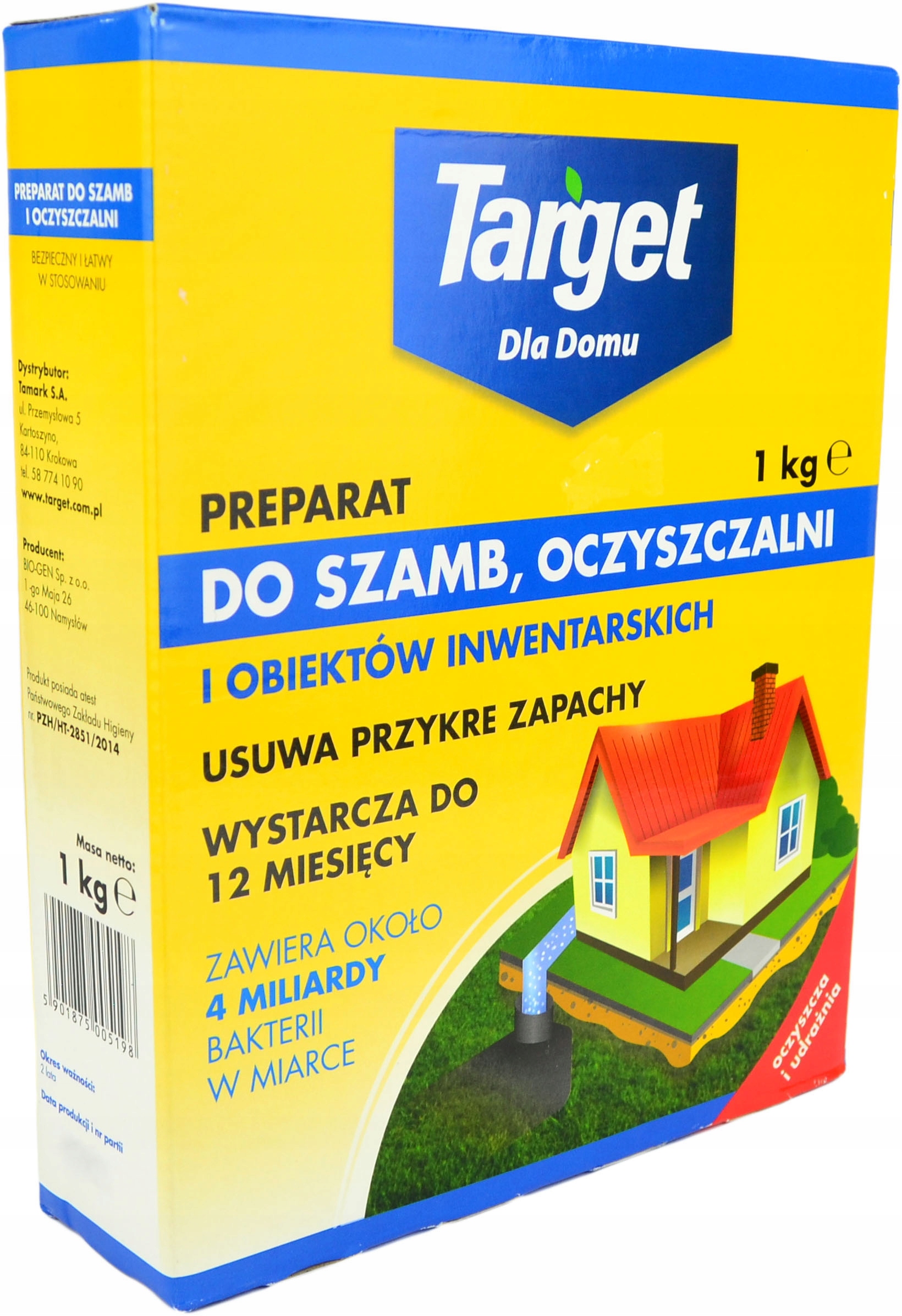 

Target Preparat Proszek do Szamba Oczyszczalni 1kg