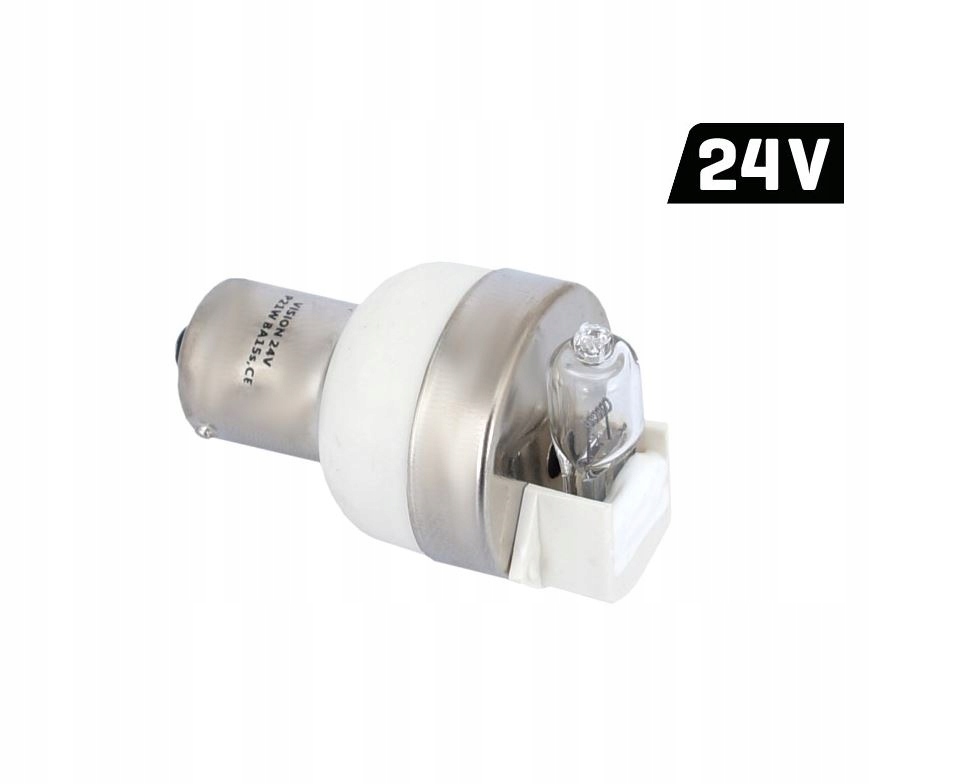 Żarówka Cofania Z Sygnałem Buzerem 24V P21W BA15s