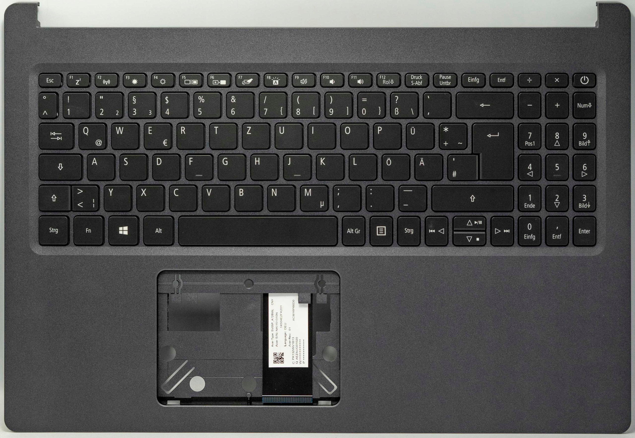 Palmrest Klávesnice Acer A515-44 6B.HWBN7.011