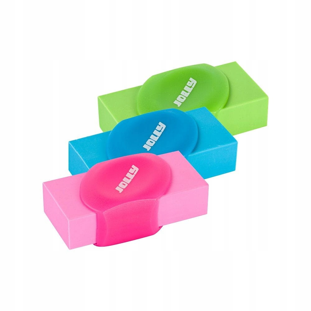 

Gumka z uchwytem 3 neonowe dla dzieci Jolly