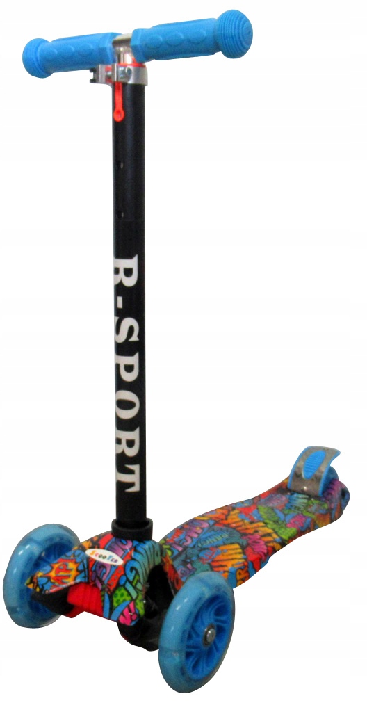 HULAJNOGA Hx2 BALANSOWA 2 DO 7 LAT ŚWIECĄCE KOŁA Długość podestu 33 cm