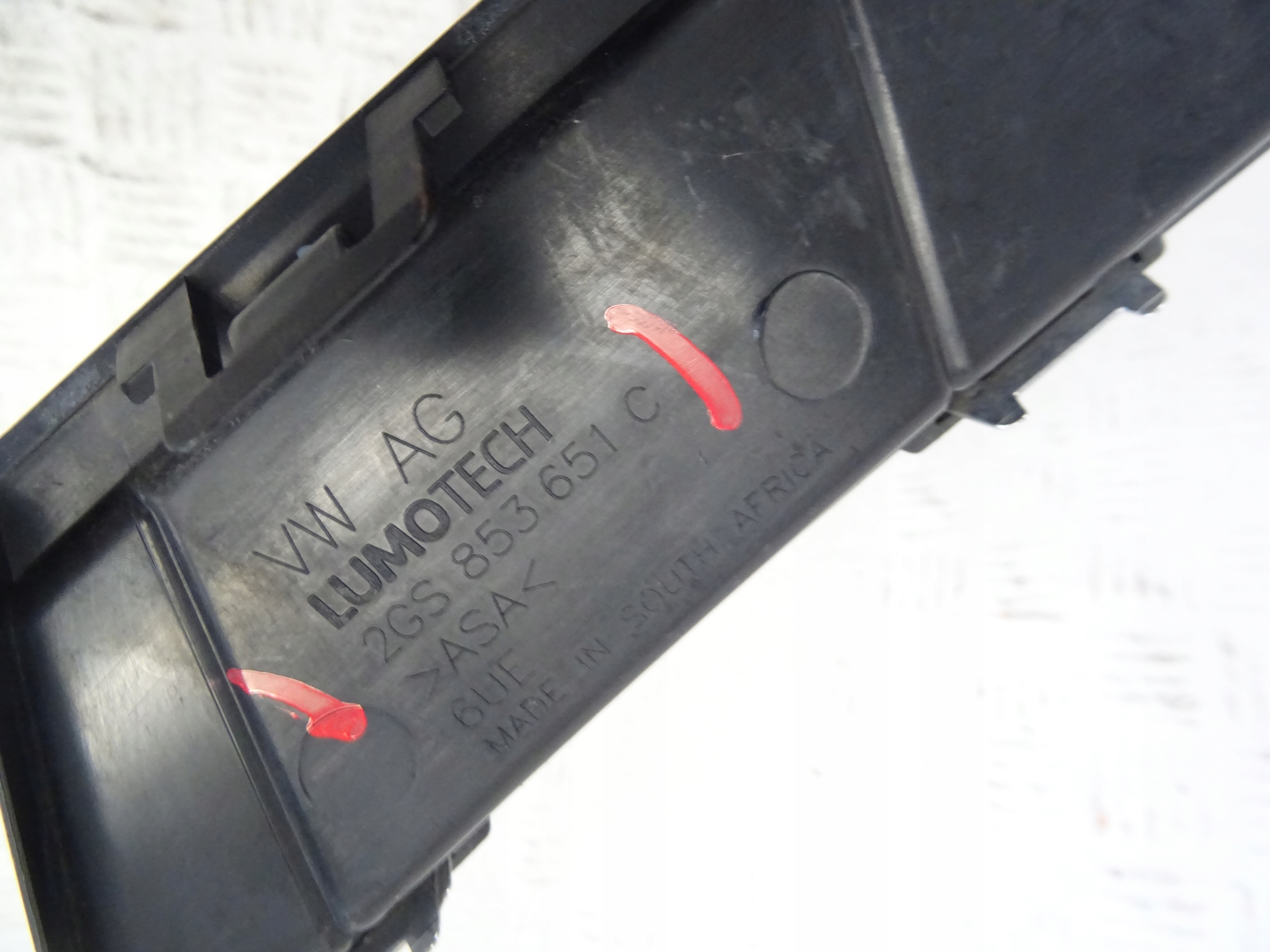 grill grille front front VW POLO VI 2G LIFT 2GS853651C