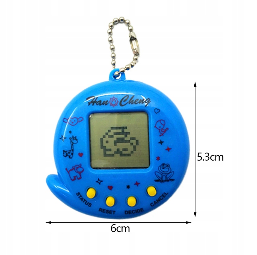 GRA ELEKTRONICZNA ZWIERZĄTKO TAMAGOTCHI TAMAGOCZI Wiek dziecka 5 lat +