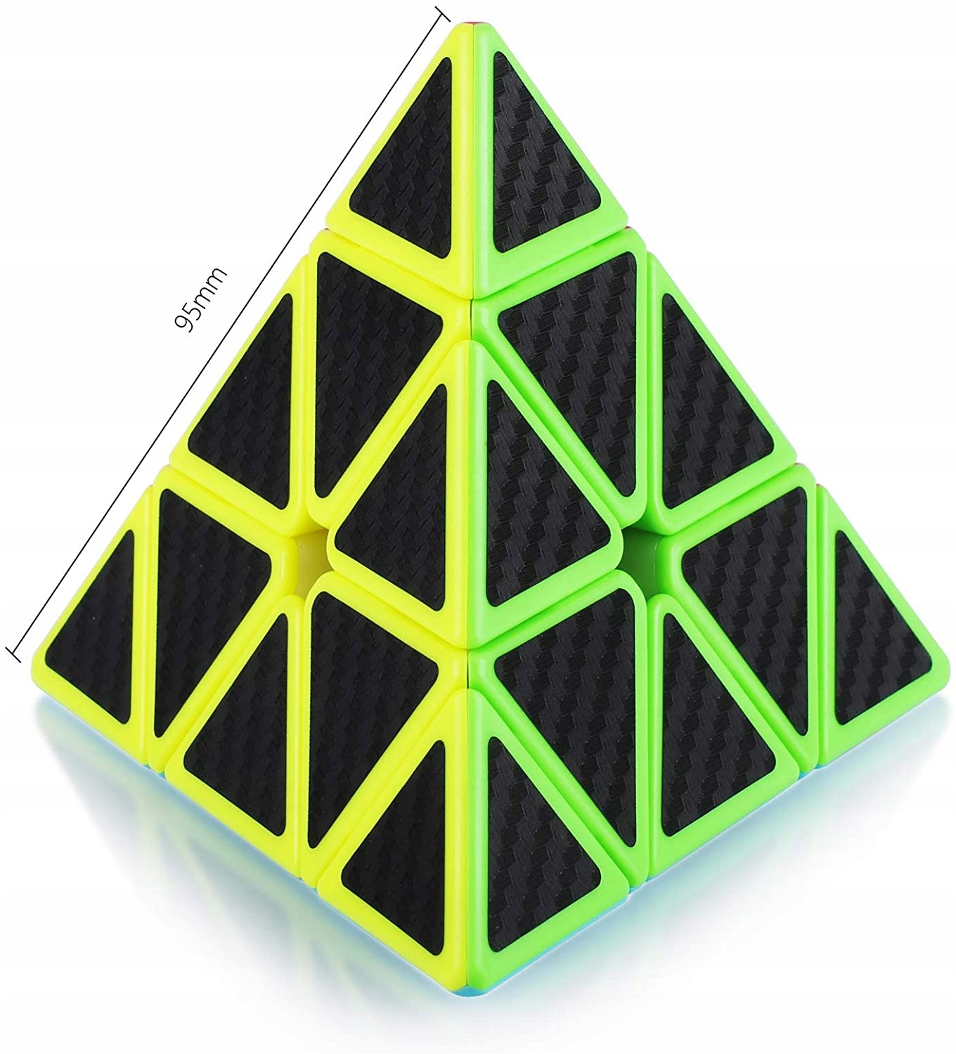 MAGICZNA KOSTKA PIRAMIDA MAGIC CUBE CARBON 9,5CM Kod producenta MoYu Pyraminx Carbon