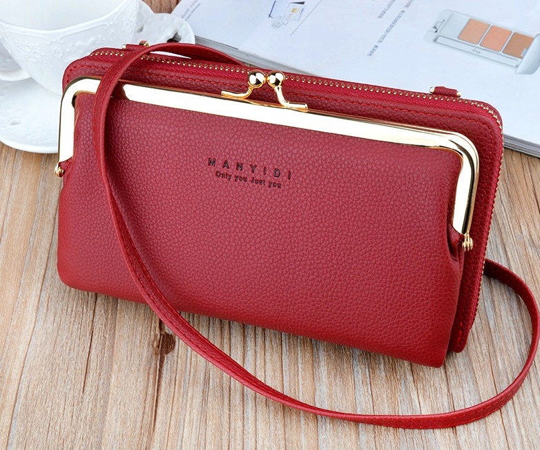 Torebka listonoszka Portfel Kopertówka na telefon Materiał dominujący skóra ekologiczna