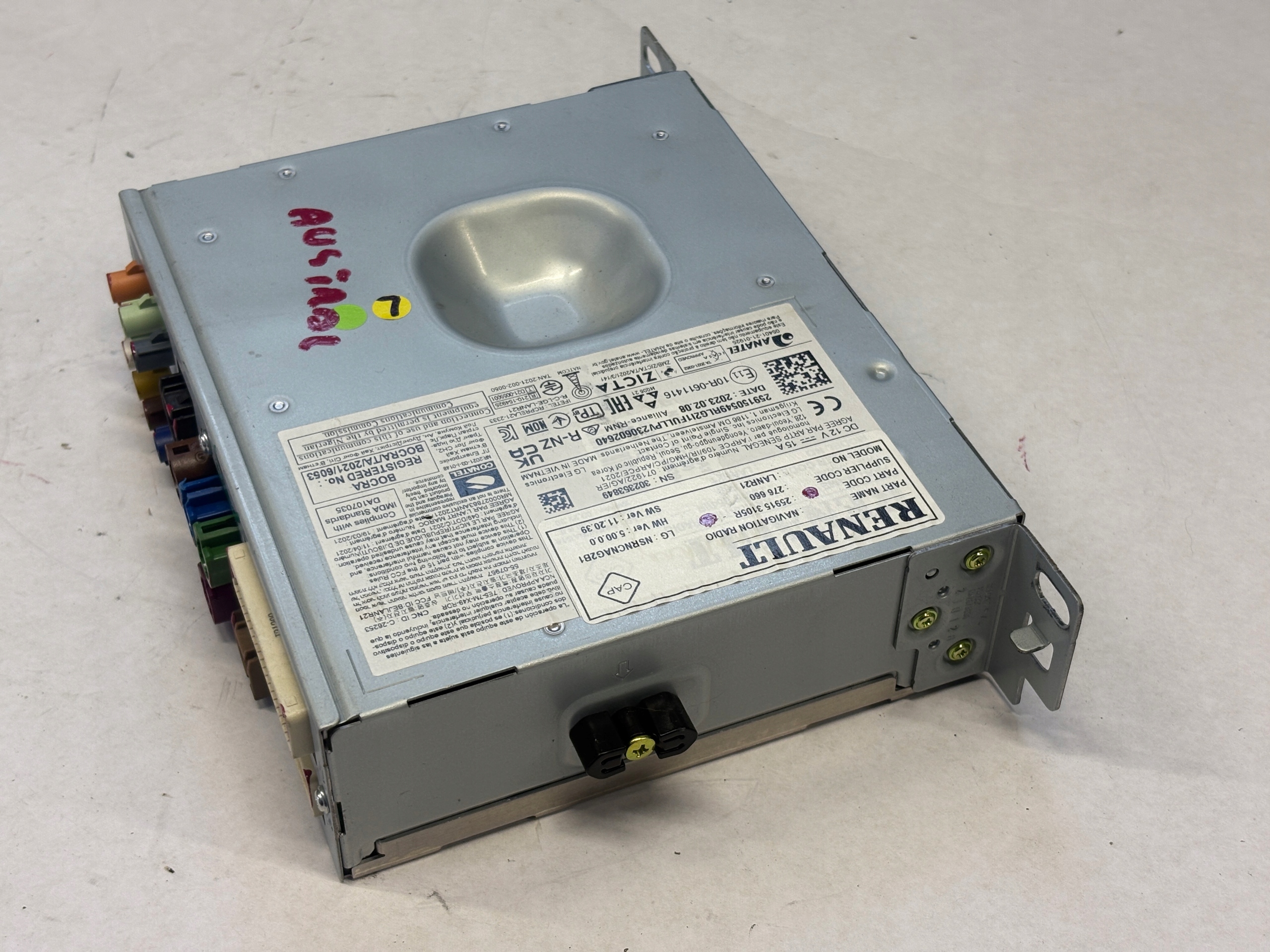 RENAULT AUSTRAL module control unit navigation devices 259153105R