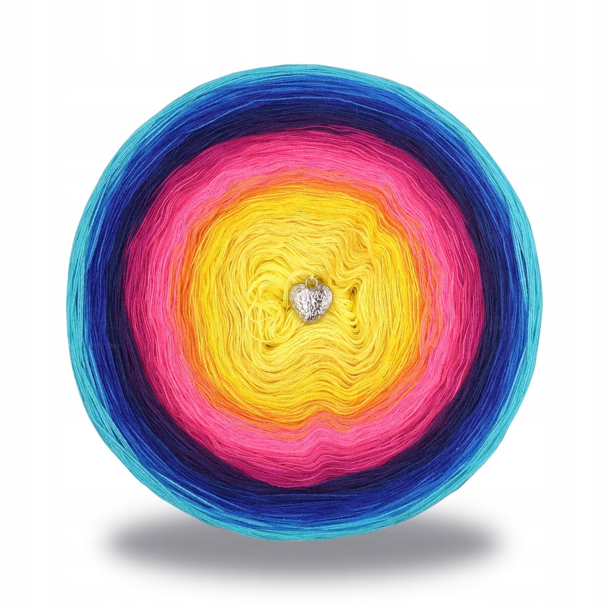 Příze bavlna akryl motůrek 3 nitě ombre O'COLOR04 2100m