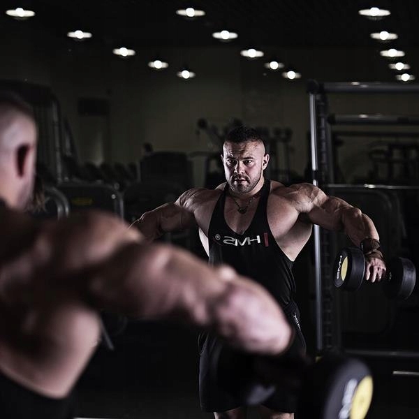 CIĘŻAREK HANTLA GUMOWANA 20kg HANTEL HG PRO HMS Typ stałe