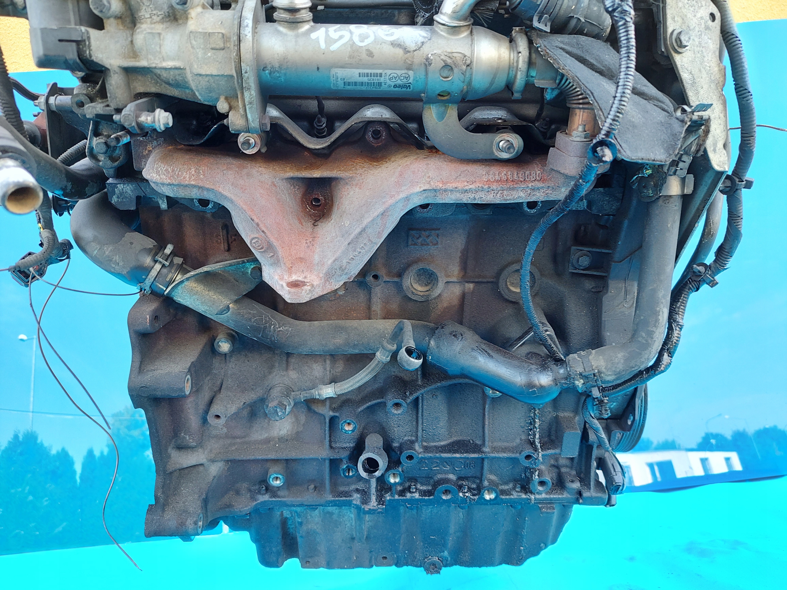 engine MONDEO MK4 S-MAX 2.0 TD QXWA 184.000 km