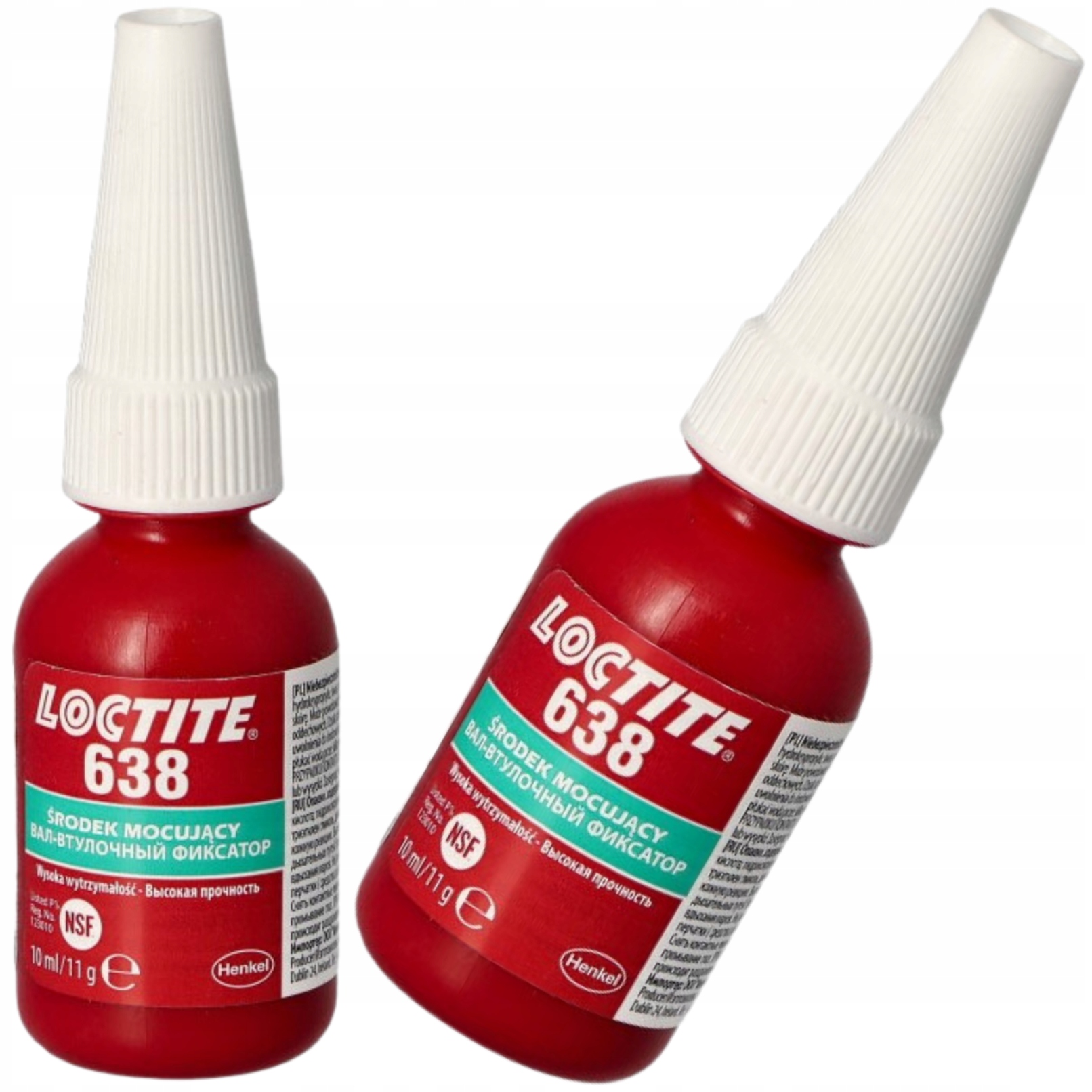 Loctite 638 Mocny Klej Do Łożysk I Tulei 10ML, Autoryzowany Dystrybutor