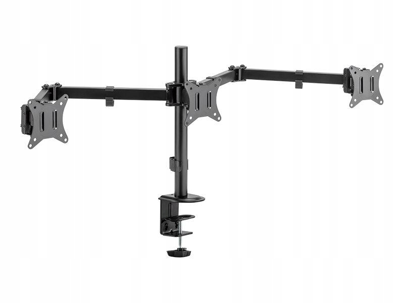 Logilink BP0173 Triple monitor mount 17-27inch arm length each 658 mm