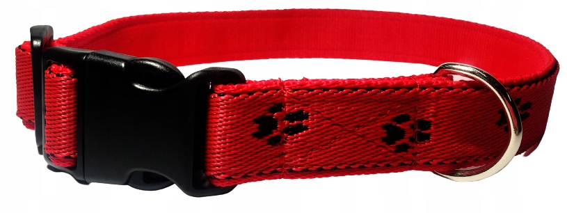 

Mocna Obroża Dla Psa Regulowana 35-50CM/30MM Łapki