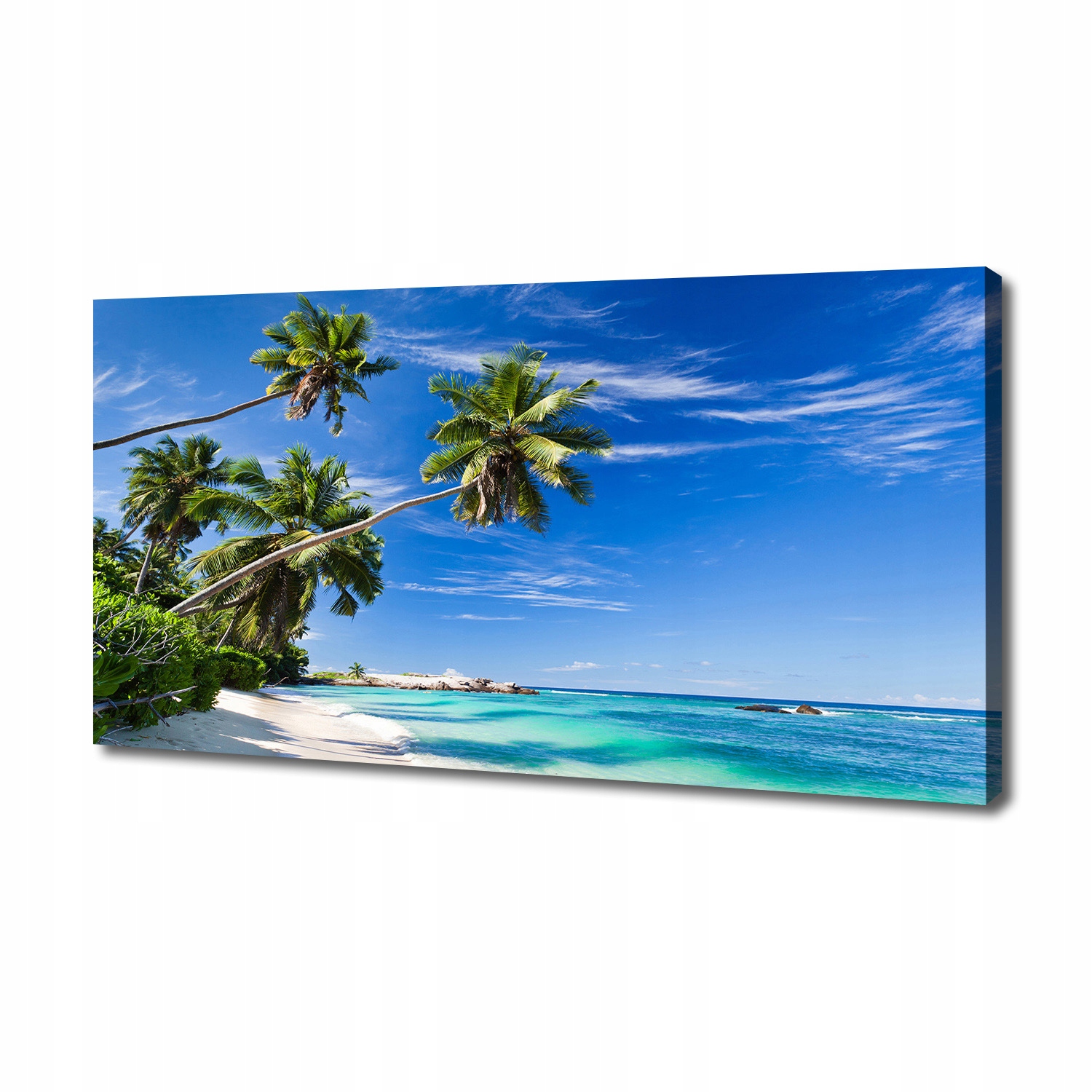 

Foto obraz na płótnie Tropikalna plaża 140x70 cm