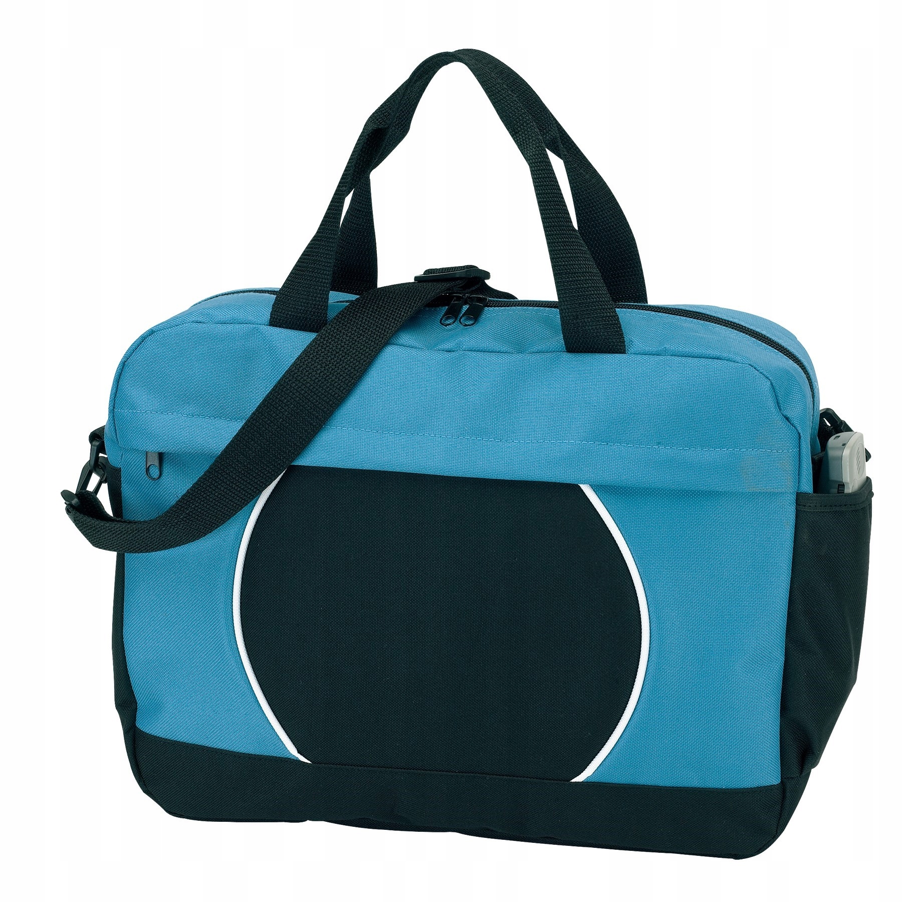 

Torba na dokumenty Pi, czarny, jasnoniebieski