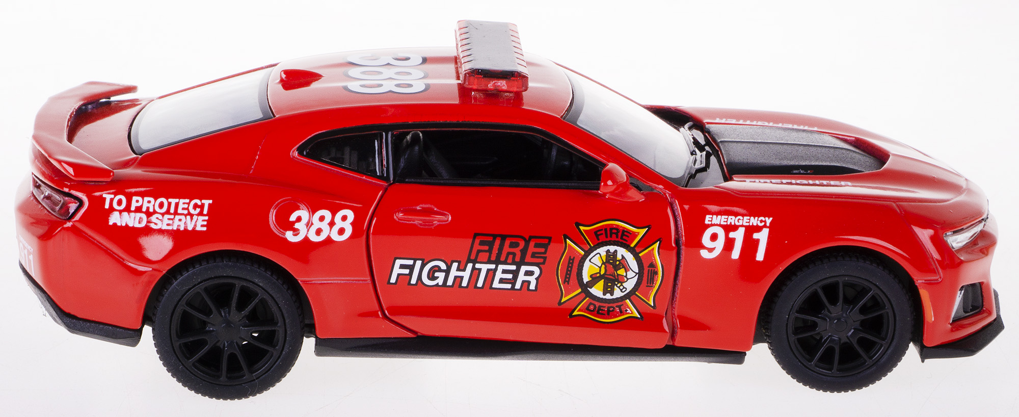 CAMARO ZL1 STRAŻ 388 MODEL METAL 1:38 KINSMART Kod producenta HXKT216