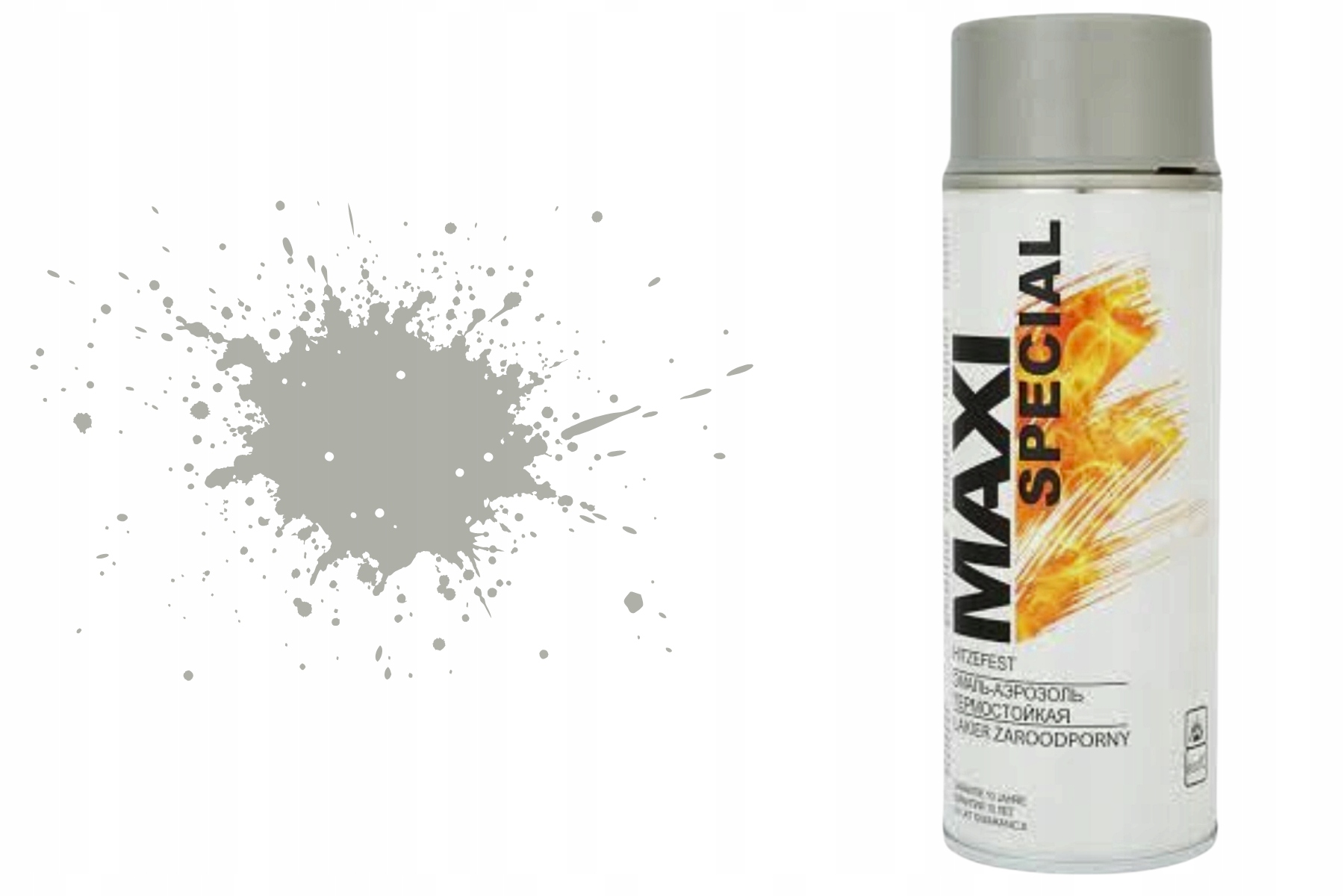 Silver Spray Maxi Special Silná farba na grilovanie tlmičov výfuku 0,4L