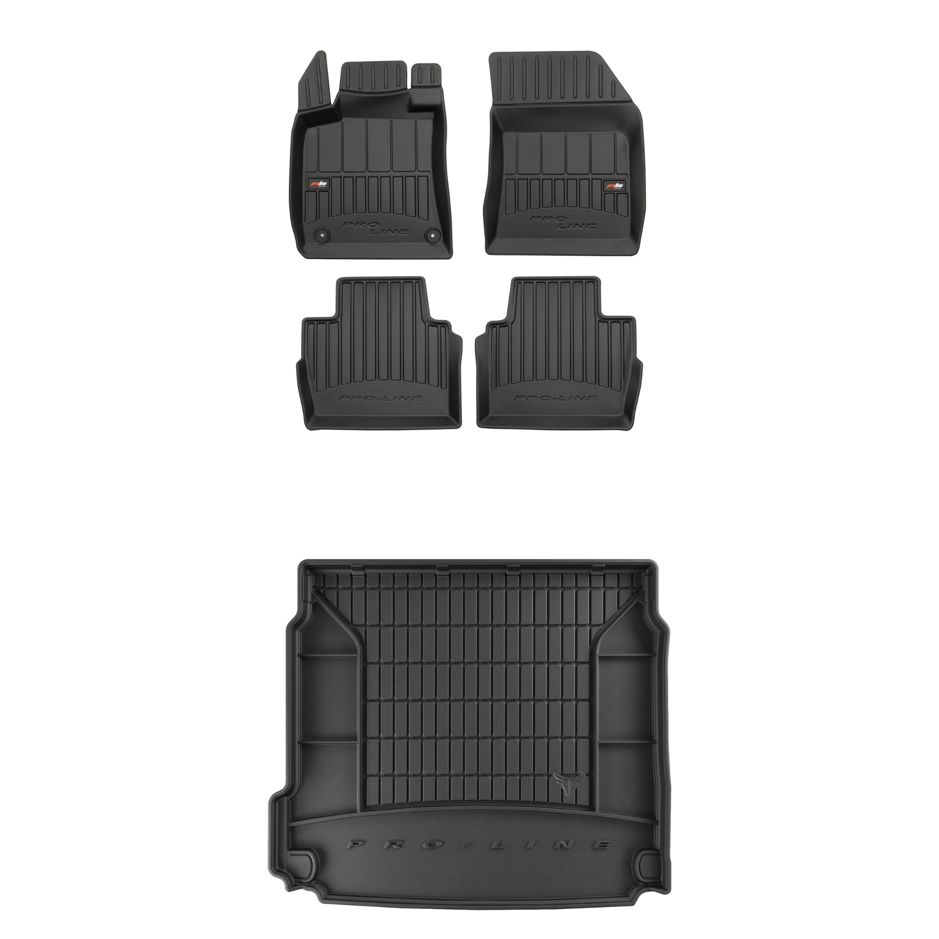 Sada gumových kobercov a rohoží pre Peugeot 508 II