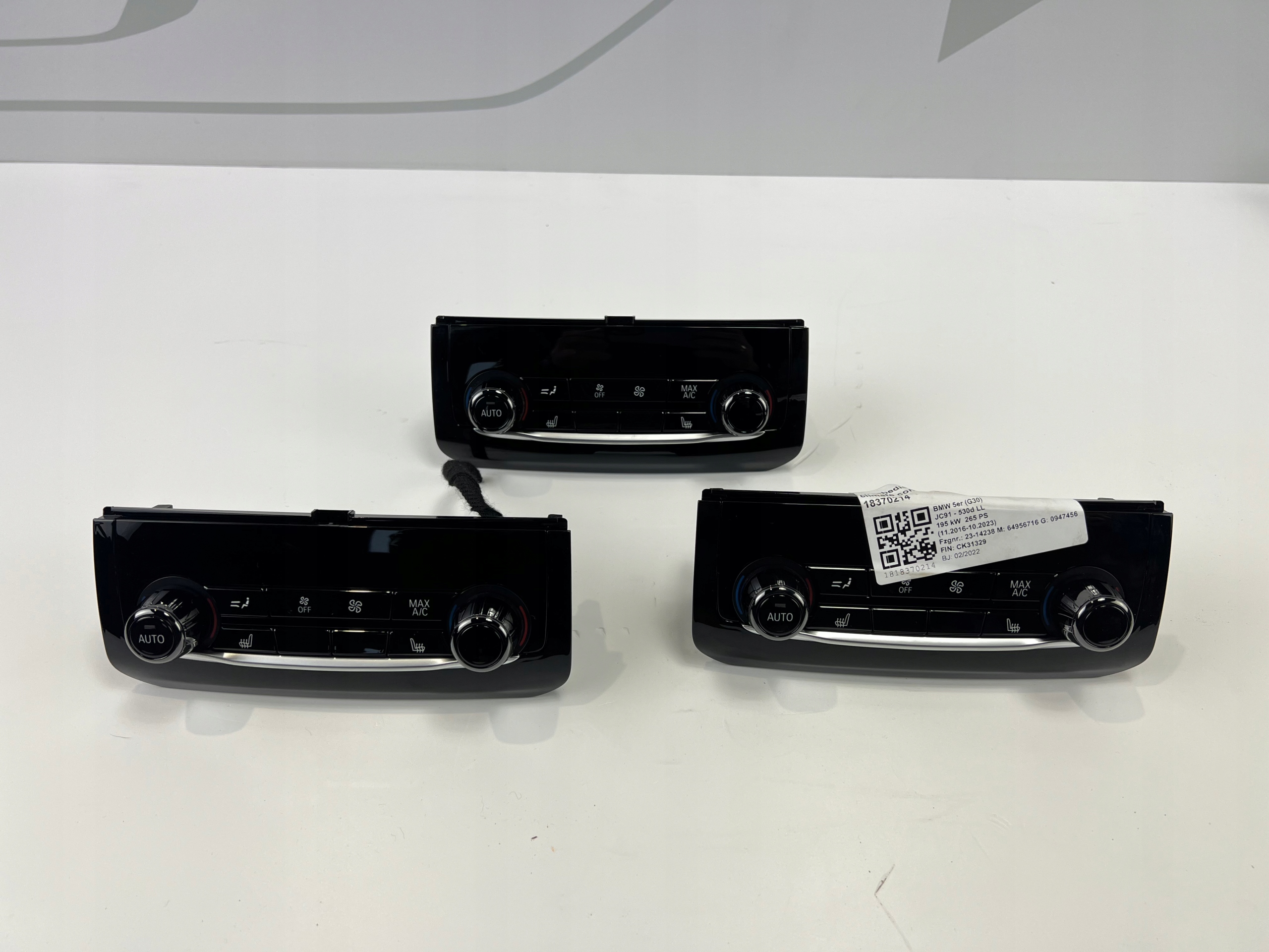 Unite commande clima Arrière BMW G30 6999432