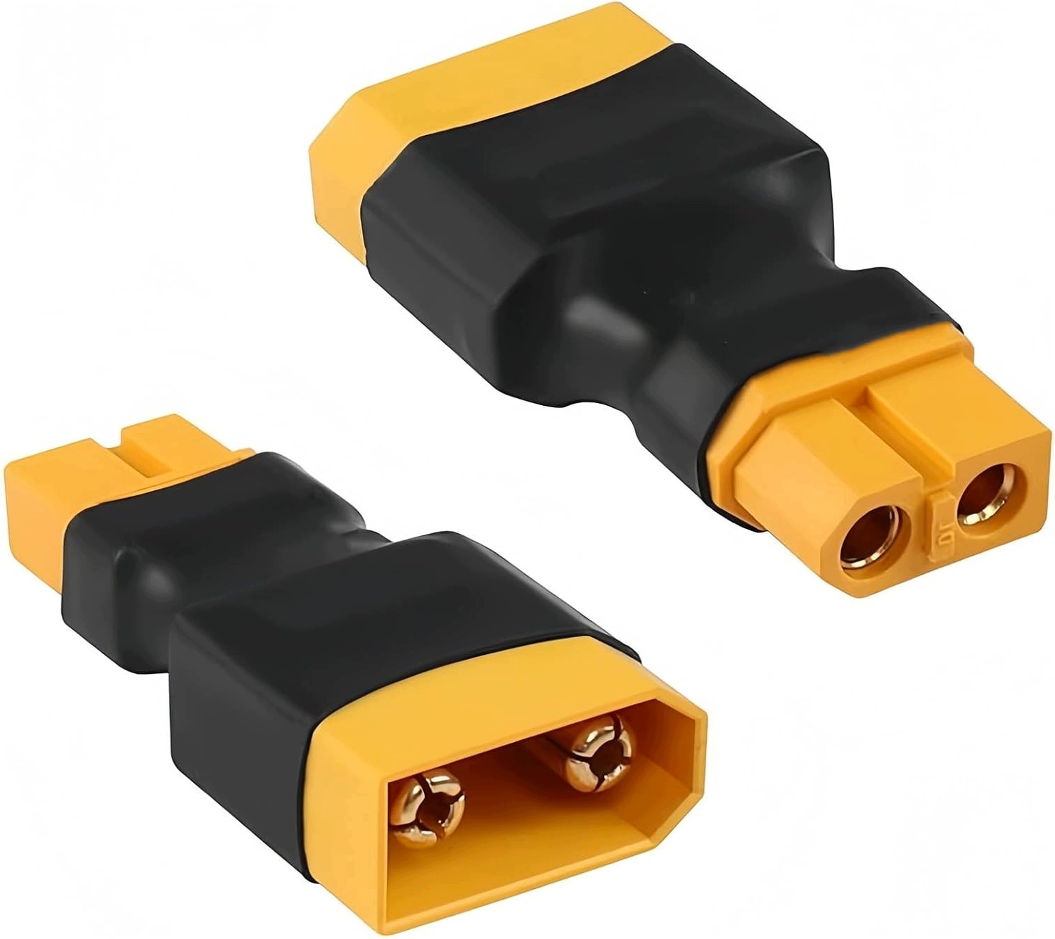 Adaptér XT90 Na XT60 Zástrčka XT60 Pro Zásuvky XT90 Pozlacená Měď