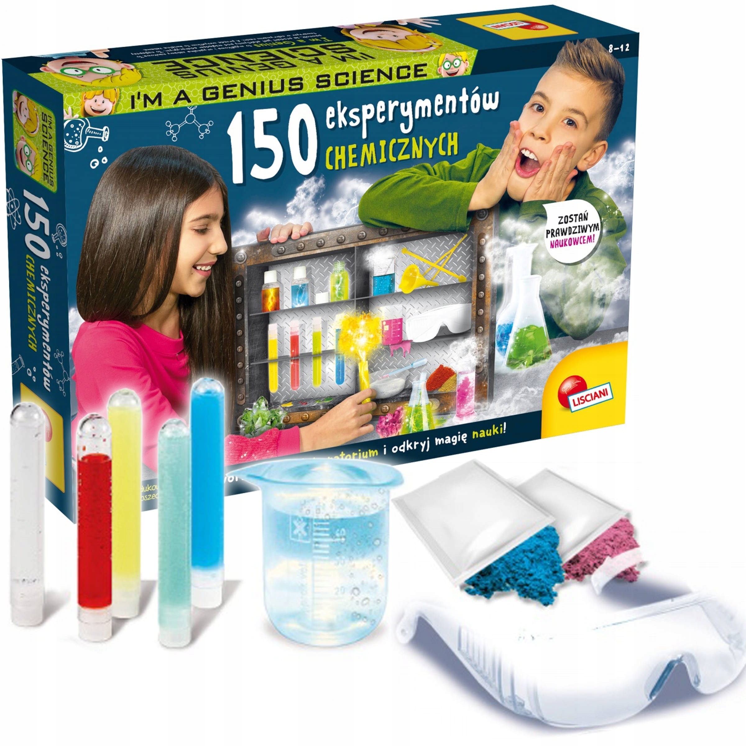 

150 Eksperymentów Chemicznych Mały Geniusz