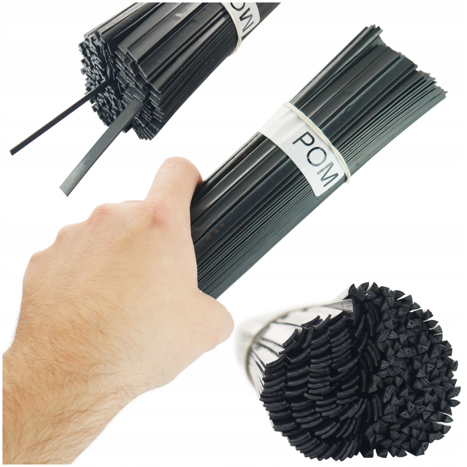 Spojovací Páska Pom Po-m 1kg trojúhelníková páska pro opravu Plastu a prasklin Paraform