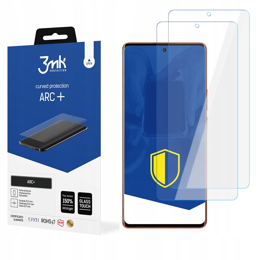

2x Folia ochrona na ekran do Vivo X80 Pro 3mk Arc+