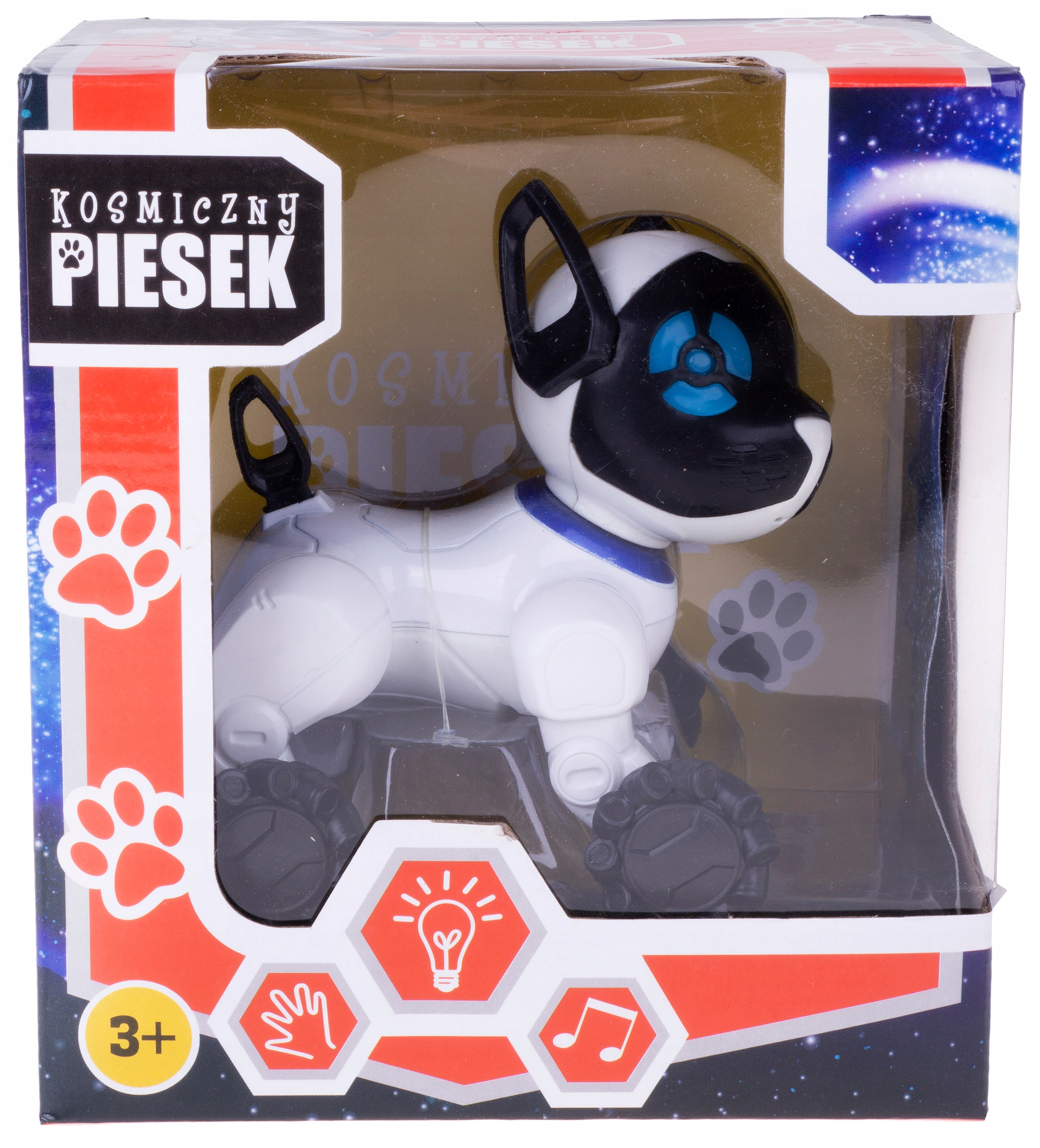 PIES KOSMICZNY ROBOT 13 CM MÓWI PO POLSKU Kod producenta HXSY20