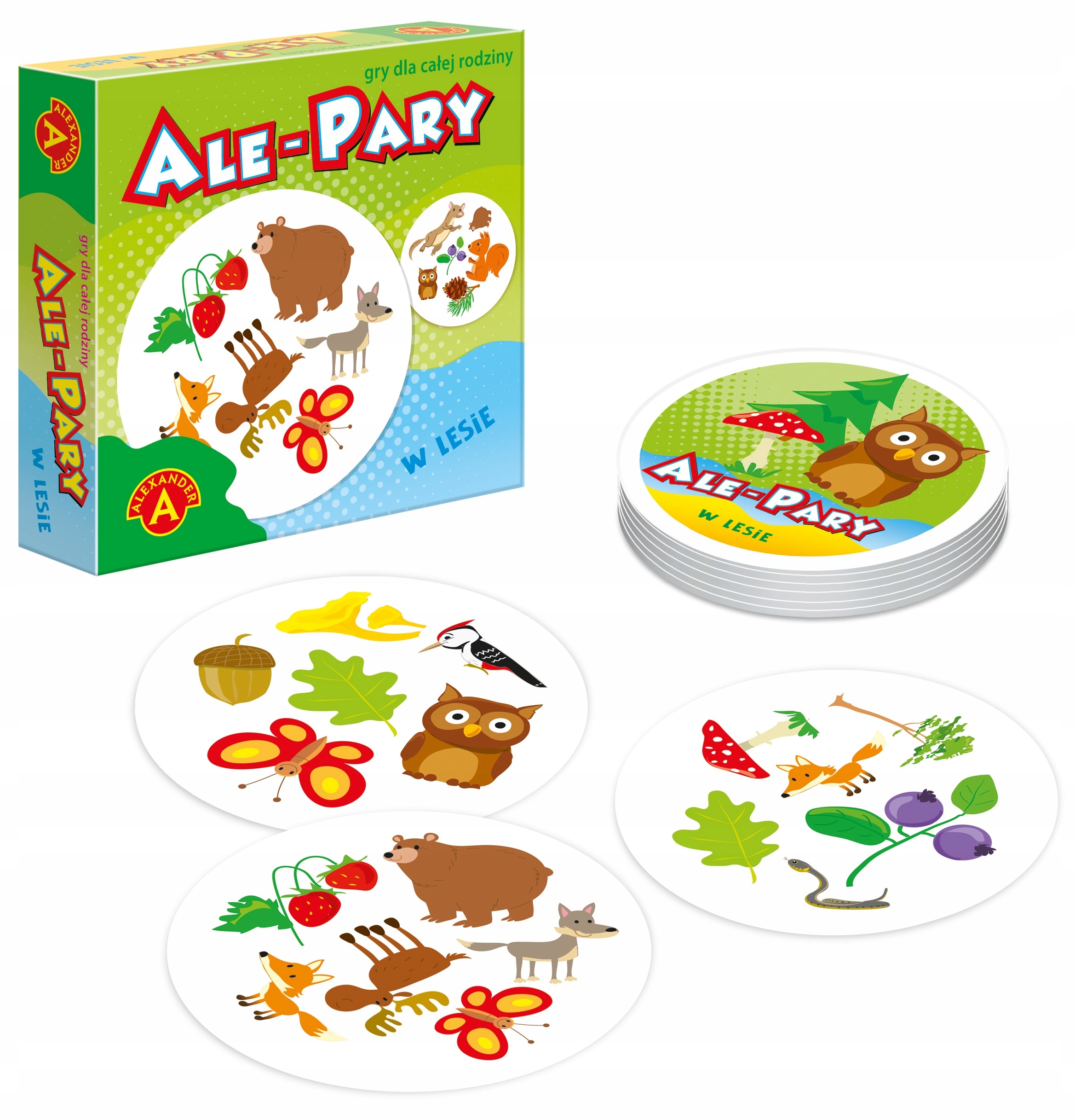 Ale Pary W lesie Gra Karciana Alexander