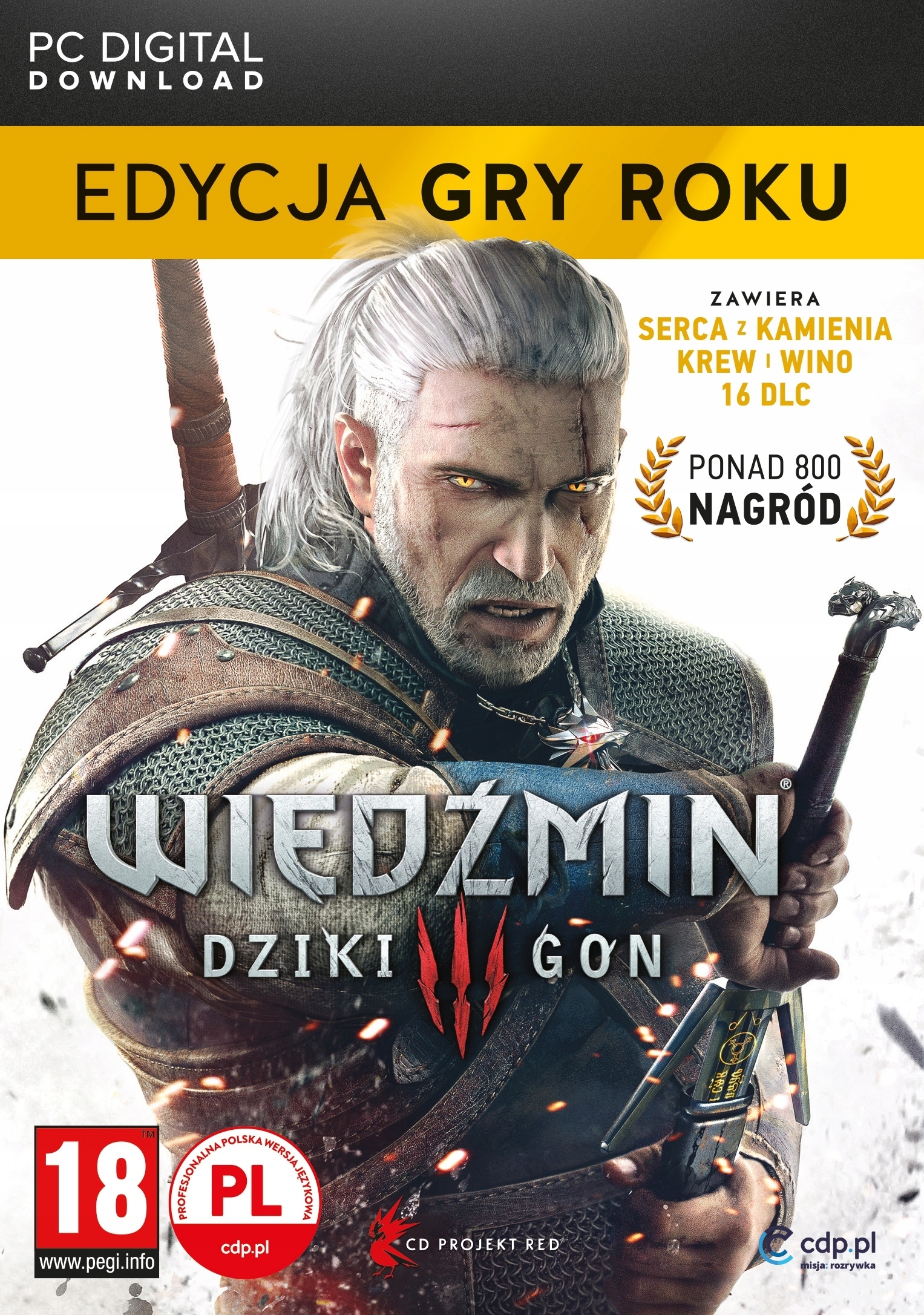 Wiedźmin 3 Dziki Gon Goty Pl Pc Klucz Gog