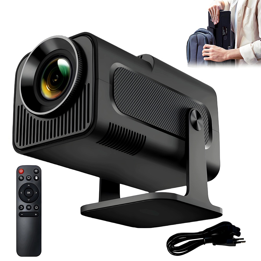 Projektor Android Tv Wifi Full Hd Přenosný Smart Reproduktor