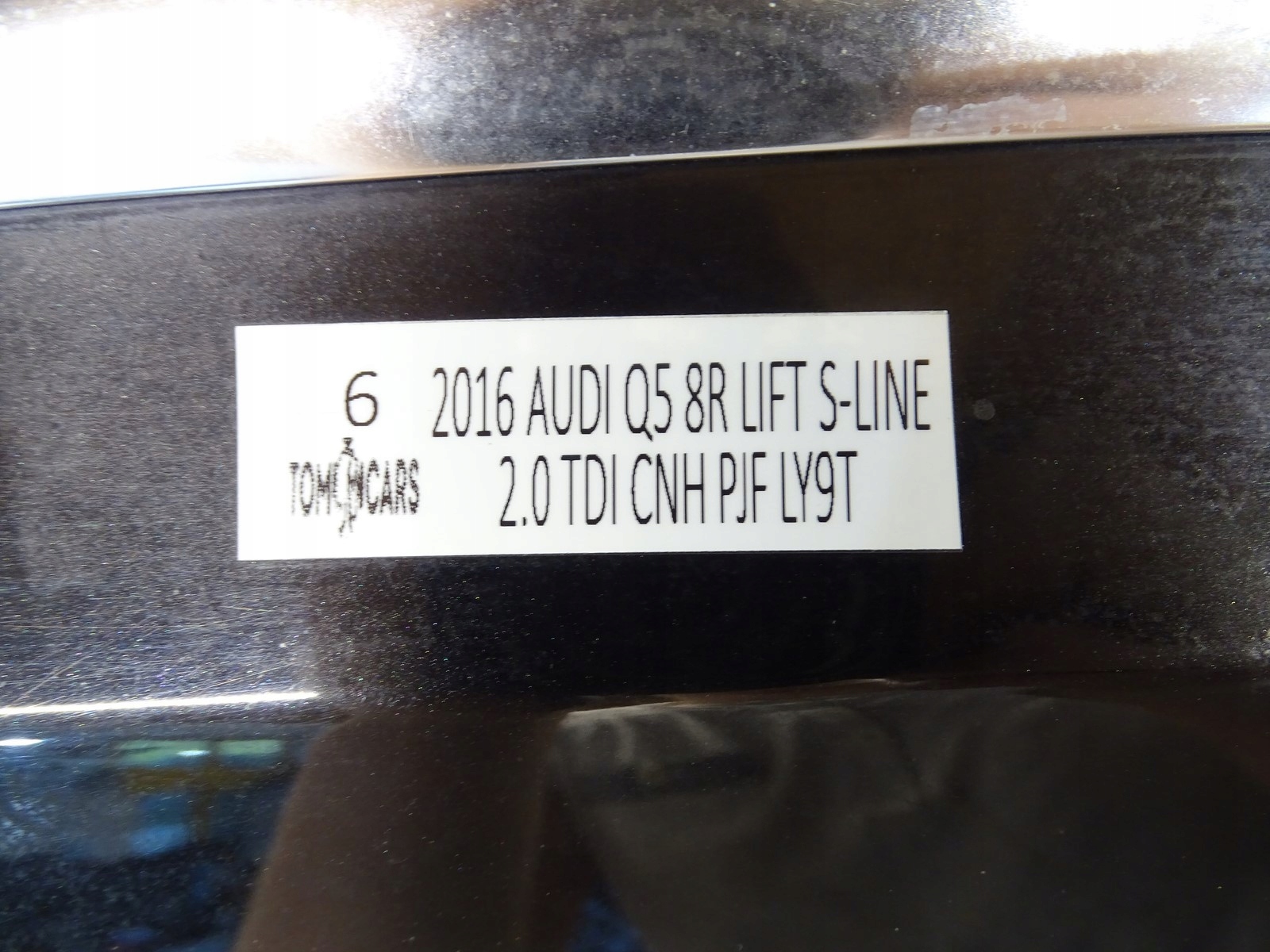 door right right front front AUDI Q5 8R LIFT LY9T 16R