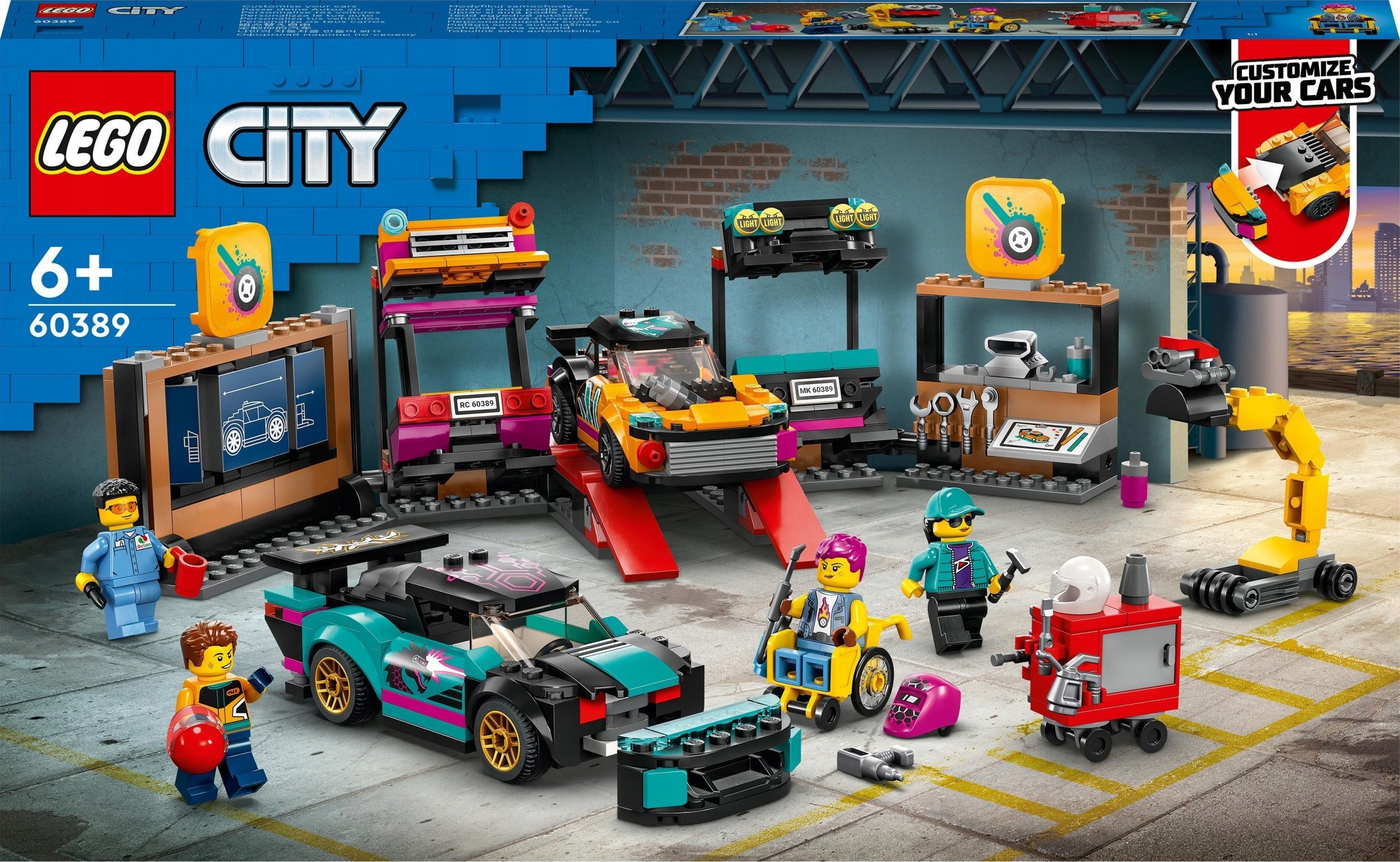 

Lego City Warsztat tuningowania samochodów