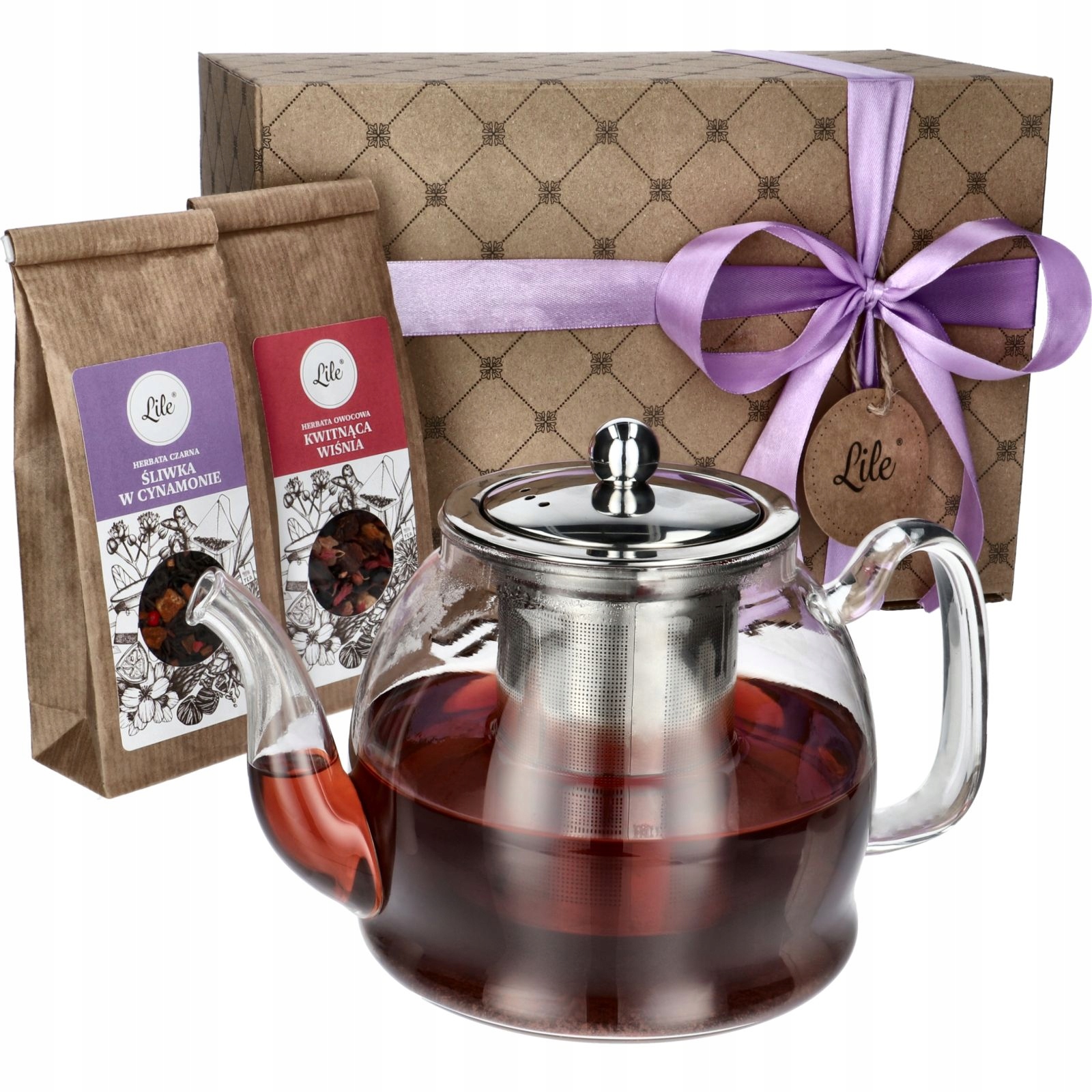 Čajová konvice se sítkem čaj dárek