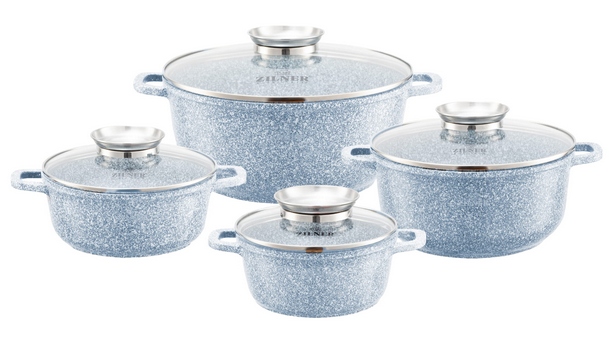 Sada hrnců s 8 díly, indukční plyn